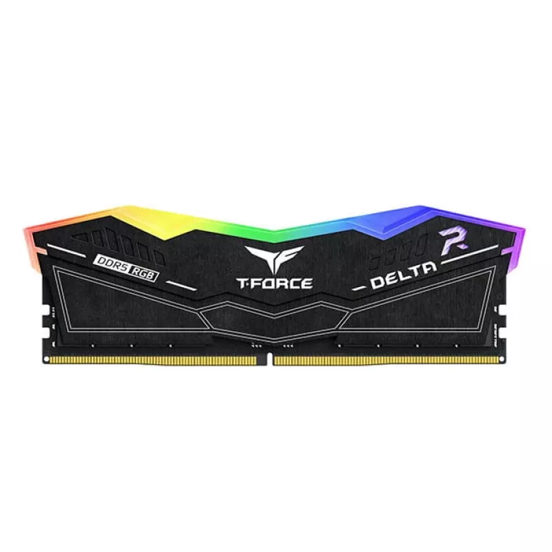 DIMM 32 GB DDR5-6400 (2x 16 GB) Dual-Kit, atmiņa melna, FF3D532G6400HC40BDC01, Delta RGB, INTEL XMP