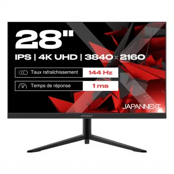 JAPANNEXT JN-IPS280UHD144F datora monitors 71,1 cm (28 collas) 3840 x 2160 pikseļi 4K Ultra HD LCD melns