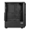 PC Case IBOX LUPUS 27 Midi Tower ATX, rūdīts stikls, RGB, 455×200×380 mm, atbalsta ATX, GPU līdz 32 cm
