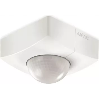 Griestu PIR sensors Steinel IS 3360 COM1 — vadu, maiņstrāva 220–240 V, 2000 W, balts, 95×95×65 mm