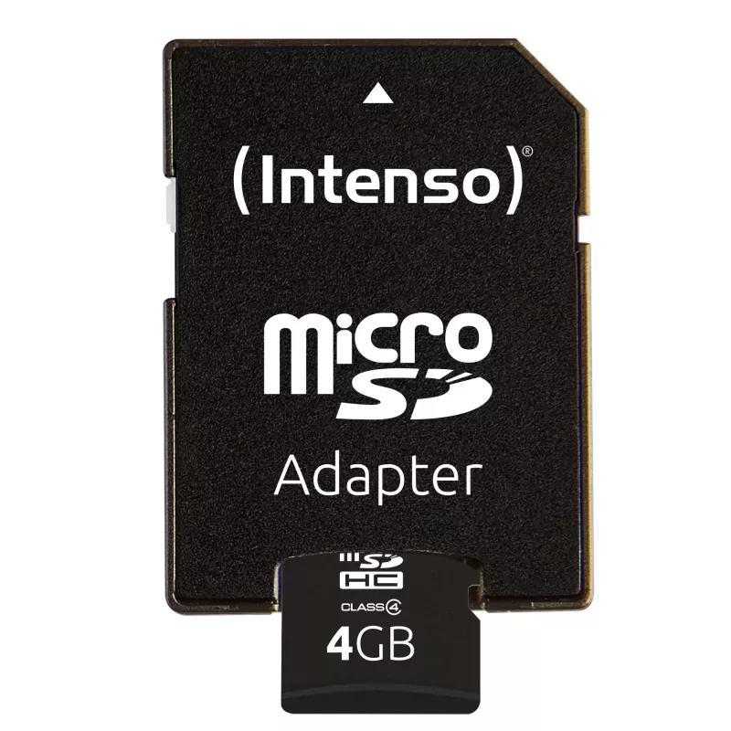 Atmiņas karte Intenso 4GB MicroSDHC Class 4 3403450