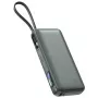 Ārējais akumulators 4smarts 541603 — Li‑Ion 20000 mAh, USB‑C + USB‑A, 165W kopējā izeja, 5A, pelēks