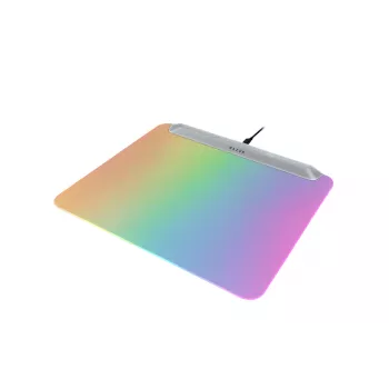 Spēļu peles paliktnis Razer Firefly V2 Pro balta — RGB apgaismojums, USB barošana, neslīdoša pamatne