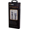 Kabelis YENKEE YCU 301 BE USB-A 2.0/USB-C 1m Fialov