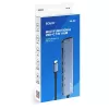 USB Type-C centrālmezgls SAVIO AK-82 ar HDMI, MicroSD, USB 3.2 Gen1, PD caurlaidi, 4K@30Hz, 5000 Mbit/s, melns