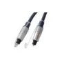 shiverpeaks BASIC-S Toslink kabelis, spraudnis - spraudnis, 2,0 m optiskās šķiedras kabelis 6,0 mm, apzeltīti kontakti (BS69006-2.0)