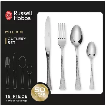 Galda piederumu komplekts Russell Hobbs RH02229EU7 — 16 gab., nerūsējošais tērauds