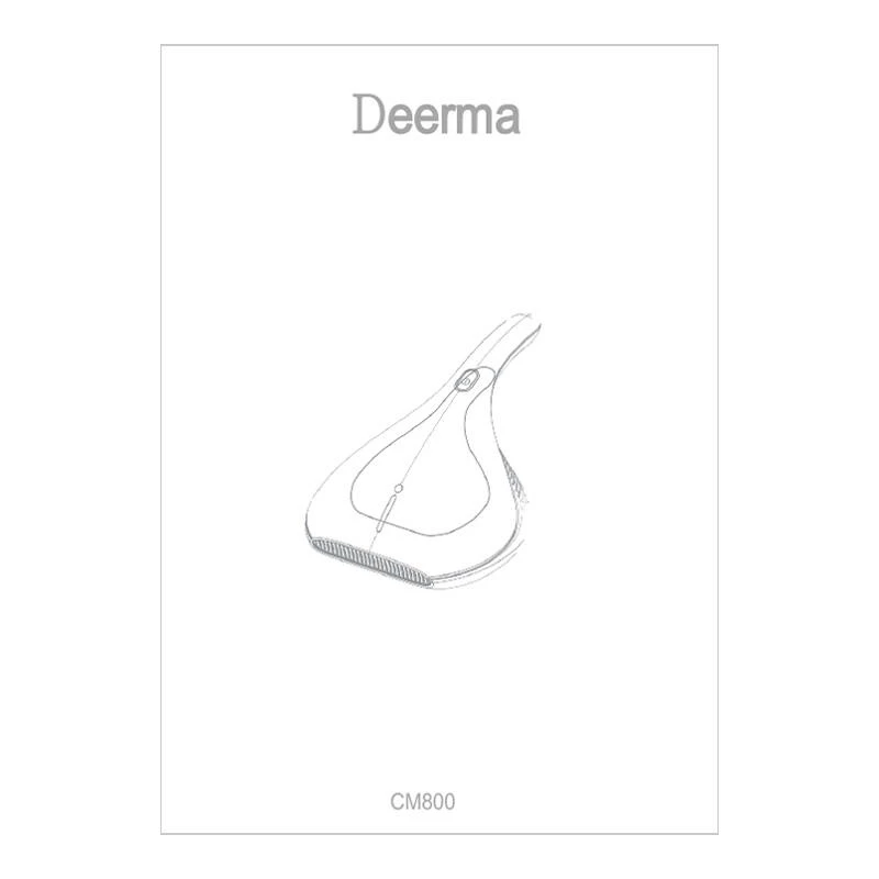 Rokas putekļsūcējs Deerma CM800 — 450 W, 13 000 Pa sūkšanas jauda, HEPA filtrs, bez maisiņa, balts