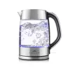 ETA Tējkanna | ETA415490000 Crysten | Elektriskā | 2100 W | 1,7 L | Stikls | 360° rotējoša pamatne | Stikls