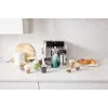 Espresso automāts Ninja ES701EU — pusautomātiskā kafija/espresso, iebūvēta dzirnaviņa, 2 L ūdens tvertne, 1650 W, 25 dzirnaviņu iestatījumi, piena tvertne, 14 bāru sūknis