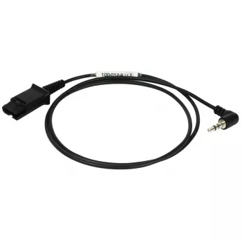Audio kabelis Plusonic QD-3.5mm Jack modelis 100-012-P — 3,5 mm ligzdas savienojums
