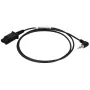 Audio kabelis Plusonic QD-3.5mm Jack modelis 100-012-P — 3,5 mm ligzdas savienojums