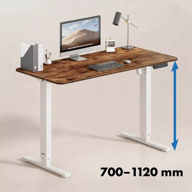 Elektriski regulējams augstuma galds ergo birojam ER-400 W — maks. augstums 1160 mm, maks. slodze 80 kg