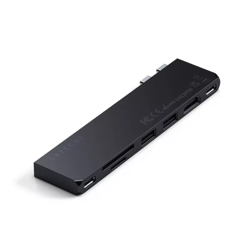 Dokinga stacija Satechi ST-HUCPHSD USB 3.2 Gen 2 Type-C Melna