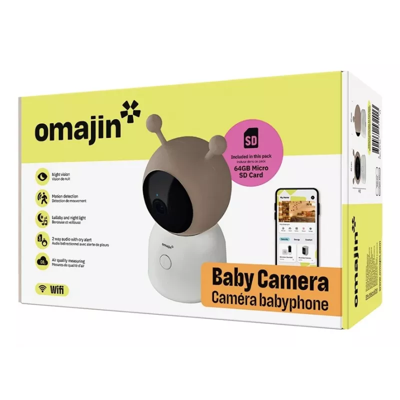 Camera omajin by Netatmo OBC-01-EU Wi-Fi 110° skata leņķis