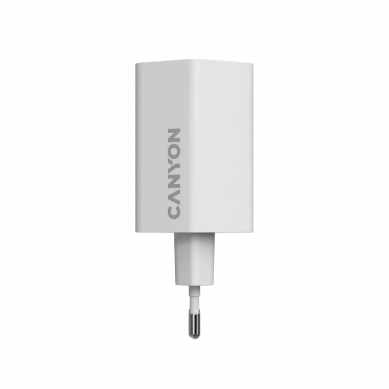 CANYON lādētājs HEXAGON 65 GaN 65W 2xPD 1xQC EU Balts CND-CHAHEX65W