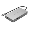 Hyper | HyperDrive Universal USB-C 10-in1 Dual HDMI mobilais doks | Ethernet LAN (RJ-45) pieslēgvietas 1 | HDMI pieslēgvietu skaits 2
