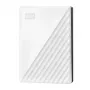 WD My Passport WDBR9S0060BWT - Festplatte - verschlüsselt - 6TB - extern (tragbar) - USB 3,2 Gen 1 - 256-Bit-AES - weiß (WDBR9S0060BWT-WESN)
