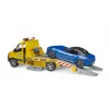 Vilkšanas auto BRUDER 02675 dzeltens ABS no 4+ gadu vecuma