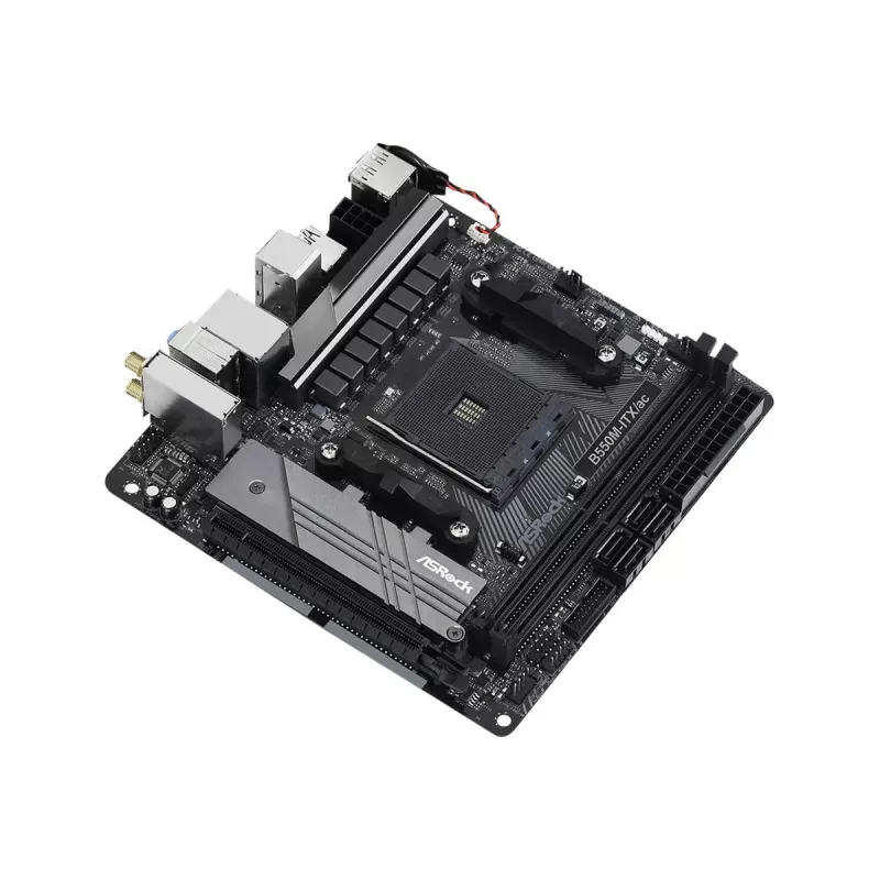 Mātesplate ASRock B550M-ITX/ac AMD B550 Socket AM4 mini ITX