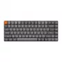 Klaviatūra Keychron K3 Pro universāla USB + Bluetooth QWERTY melna pelēka sarkana