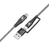 USB A–C kabelis TB AKTBXKUCTOA120B 1,2 m, melns