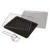 Mini krāsns ESPERANZA EKO008N — 20 L, 1280–1300 W, līdz 230°C, 60 min mehāniskais taimeris, rotācijas vadības pogas, stikla durvis, brīvi stāvoša