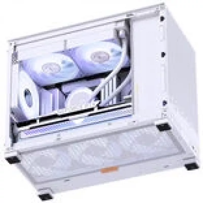 Datora korpuss Jonsbo D32 STD Mesh Mini Case mATX - Balts