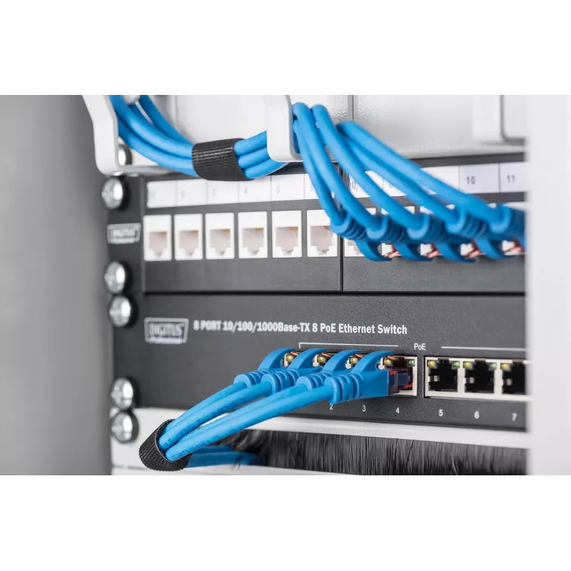 Kabeļu pārvaldības panelis Digitus DN-10 ORG-1U