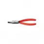Knipex plakanas kniedes knaibles kopējais garums 140 mm galvas daļa melna ar lodīšu gala pārklājumu