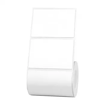 Termouzlīmes Niimbot uzlīmes 60x40 mm - 690 gab. Baltas