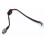 Strāvas ligzda ar kabeli, TOSHIBA Satellite A500, L455, L455D, L455D, L555, L555D sērija