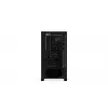 Datora korpuss KRUX Palum KRXD008 ATX melns — 2x3,5 collu nodalījumi, 2x2,5 collu nodalījumi, 2x120 mm ventilatori, GPU līdz 39,5 cm