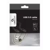 USB datu kabelis Gembird USB A uz USB C 1 m, USB 3.2 Gen 1, balts