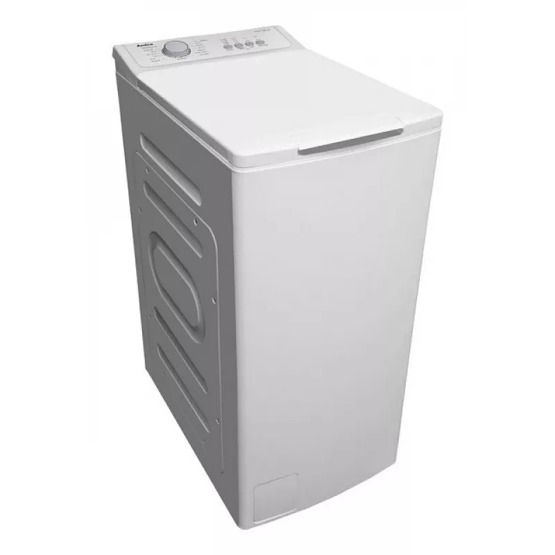 Augšējās ielādes veļas mazgājamā mašīna Amica AGA3T813ANi, 8 kg, 1300 apgr./min, balta