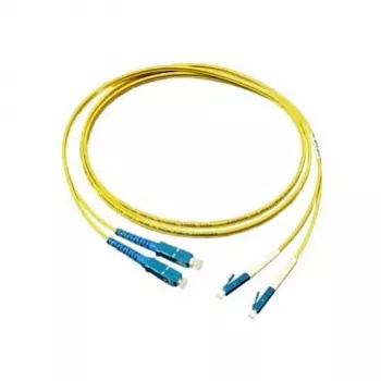 GoodConnections ielāpu vads LWL Duplex OS2 (Singlemode, 9/125) LC/SC, LSZH, maināma polaritāte, 2m,