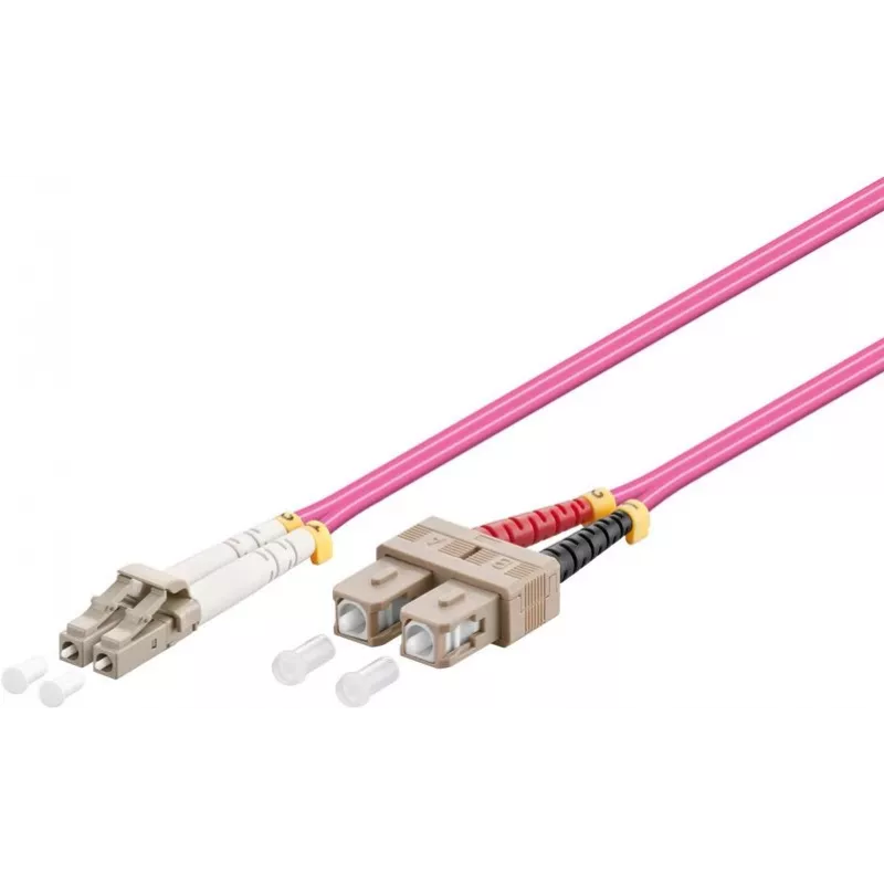 DeLOCK LC - SC 10m InfiniBand/optiskās šķiedras kabelis
