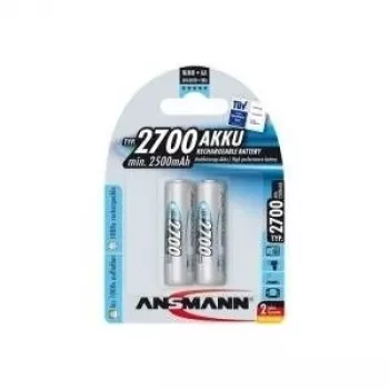 Baterija AA Ansmann blisterī 2 X akumulators 2700mAh