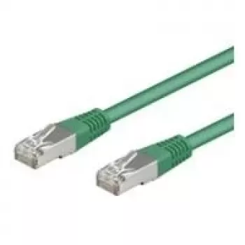 Wentronic Goobay CAT 5e komutācijas kabelis, SF/UTP, zaļš, 50 m - CCA vara maisījums (68052)