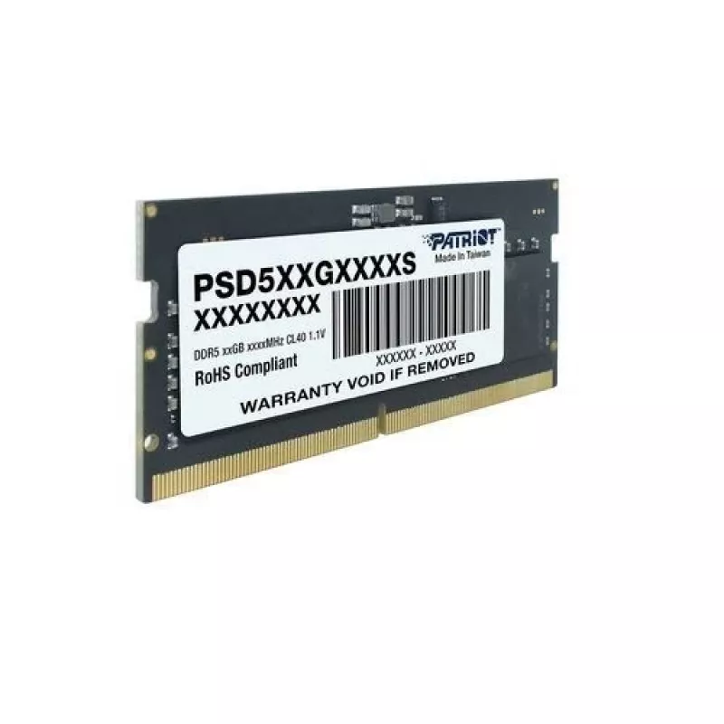 Darbstacijas/servera atmiņa PATRIOT DDR5 8 GB 5600 MT/s 288 kontaktu UDIMM 1,1 V On-Die ECC