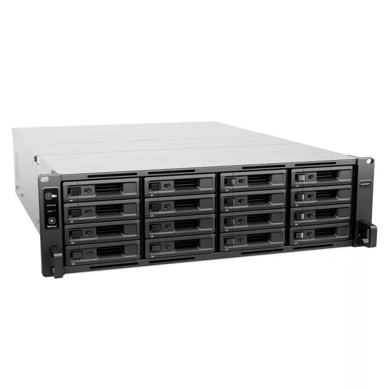 NAS Rack Server Synology RS2825RP+ 16-bay (3U) V1780B 3.35 GHz, 8 GB DDR4, HDD/SSD atbalsts, Pelēks