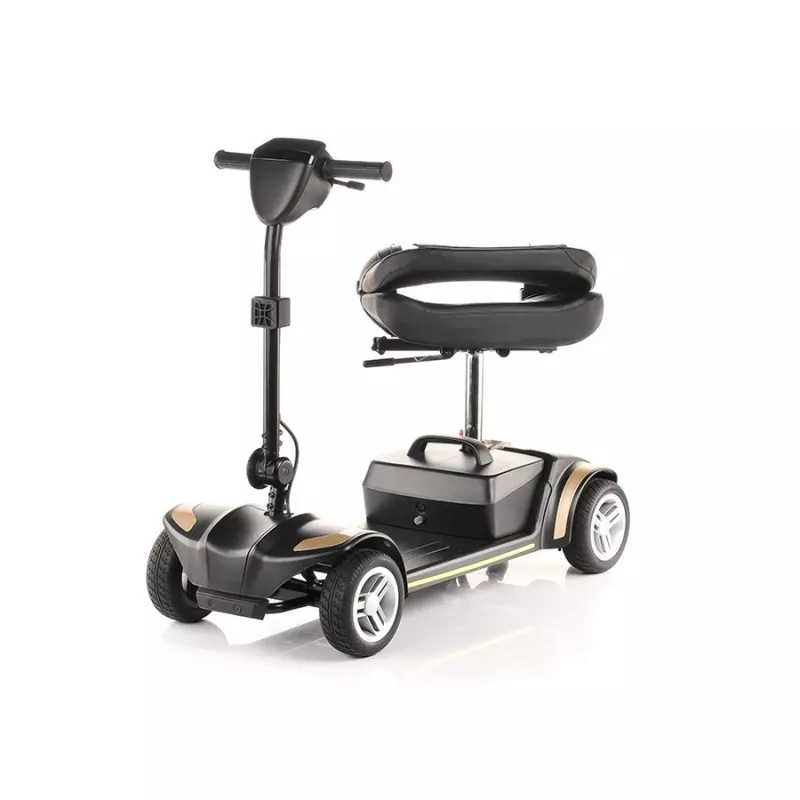 Salokāms elektriskais pārvietošanās skrejritenis VITEA CARE MINI II — 270 W motors, 12 Ah baterija, maks. ātrums 6 km/h, slodze 136 kg, noņemama baterija