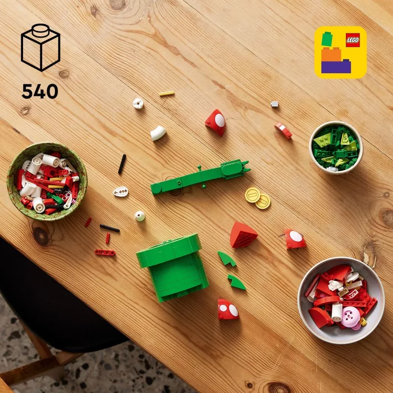 LEGO būvējamo rotaļlietu komplekts LEGO SUPER MARIO 71426 Plēsīgā puķe ar interaktīvām funkcijām