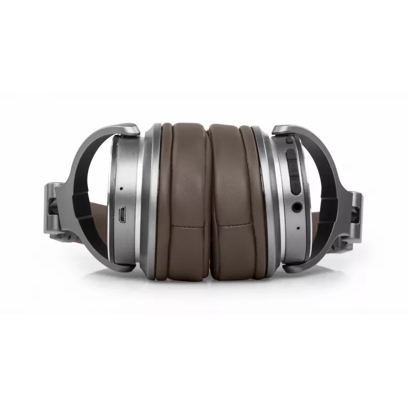 Muse M-278 BT austiņas Bezvadu galvas saite Micro-USB Bluetooth Brūna, Sudraba