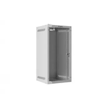 Lanberg WF10-2312-10S rackas skapis 12U Sienas montāžas plaukts Pelēks