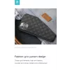 Mīksts maciņš Devia Woven2 iPhone 11 Pro — pīta tekstūra, melna
