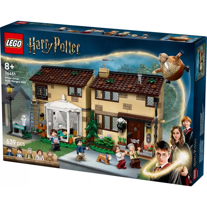 LEGO HARRY POTTER 76451 Privet Drive: Tantes Mardžas vizīte