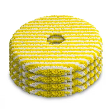 Mopu uzgaļu komplekts KARCHER RVM 4 (2.269-130.0) dzeltens, balts