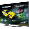 Blaupunkt QLED televizors | 43QBG6000S | 43 | Smart TV | Google TV | melns