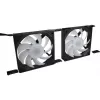 Datora korpusa ventilators INTER-TECH ES-011, 120 mm, melns, 1 gab.